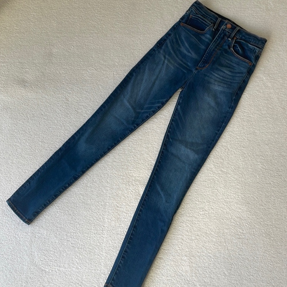 Abercrombie Ultra High Rise Super Skinny Sz 25 EUC